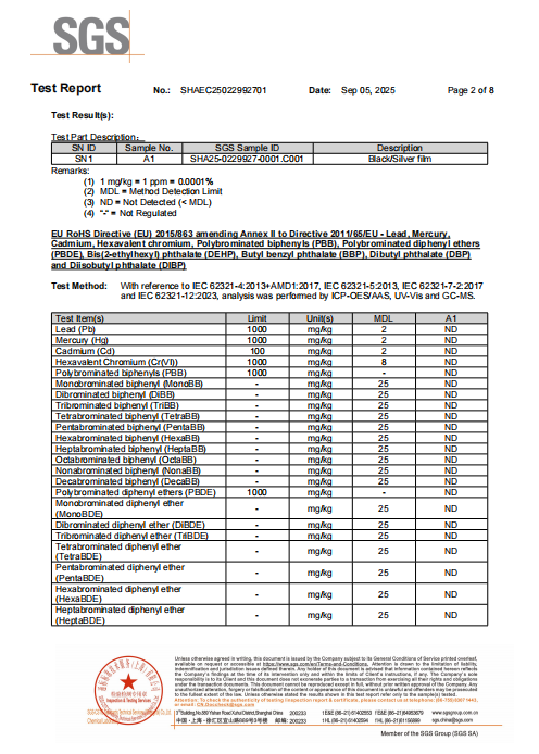About Us 2 cable tape certificate
