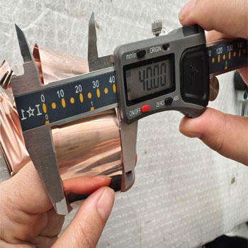 New project Copper mylar tape with Cu/PET 25/50μm. 2 CU25 PET50 40mm