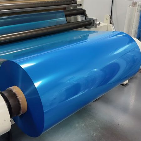 blue PET film